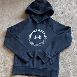 Under Armour Boys Minneapolis Hoodie Med black